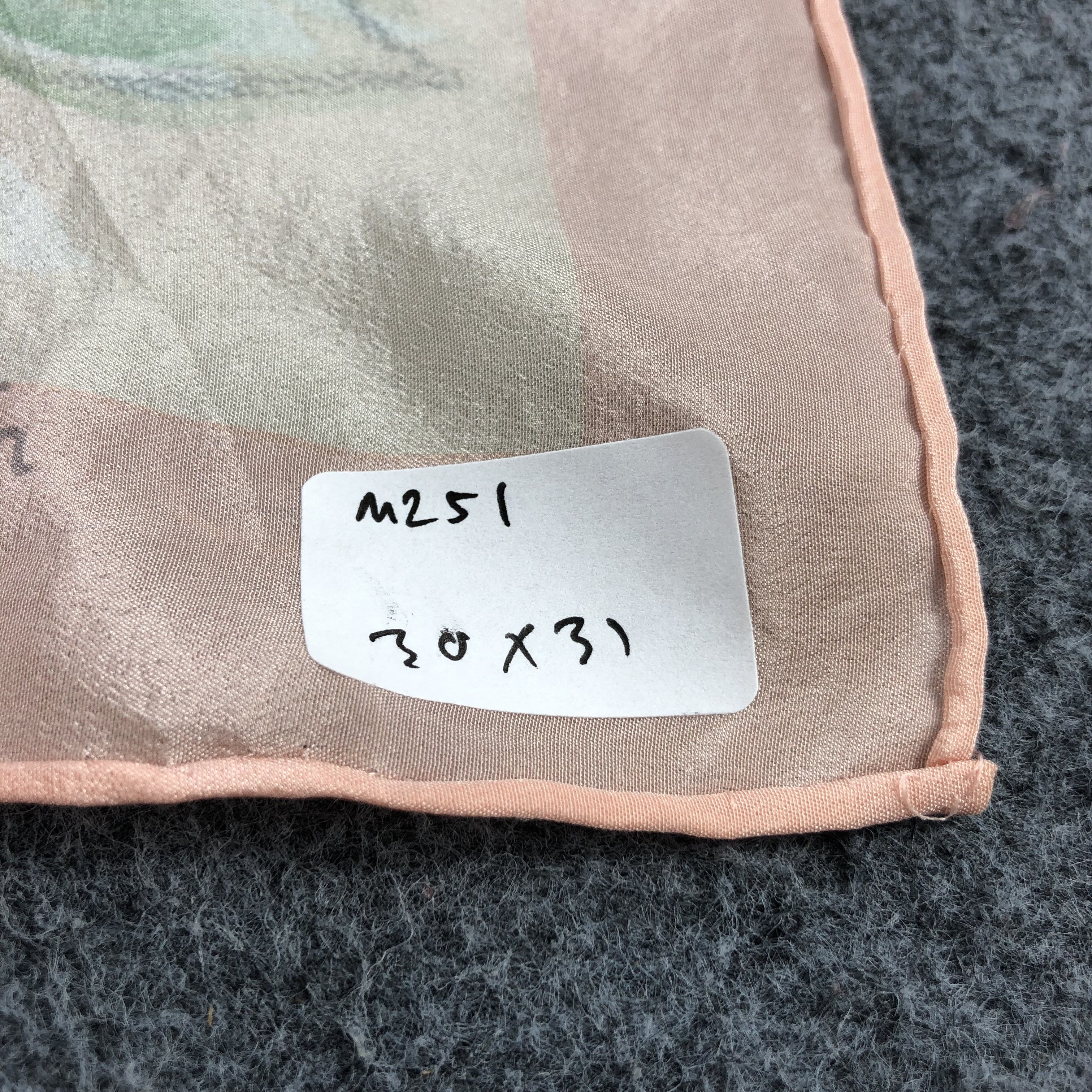 Pierre Cardin Pierre Cardin Floral Silk Scarf M251 Size ONE SIZE - 6 Thumbnail