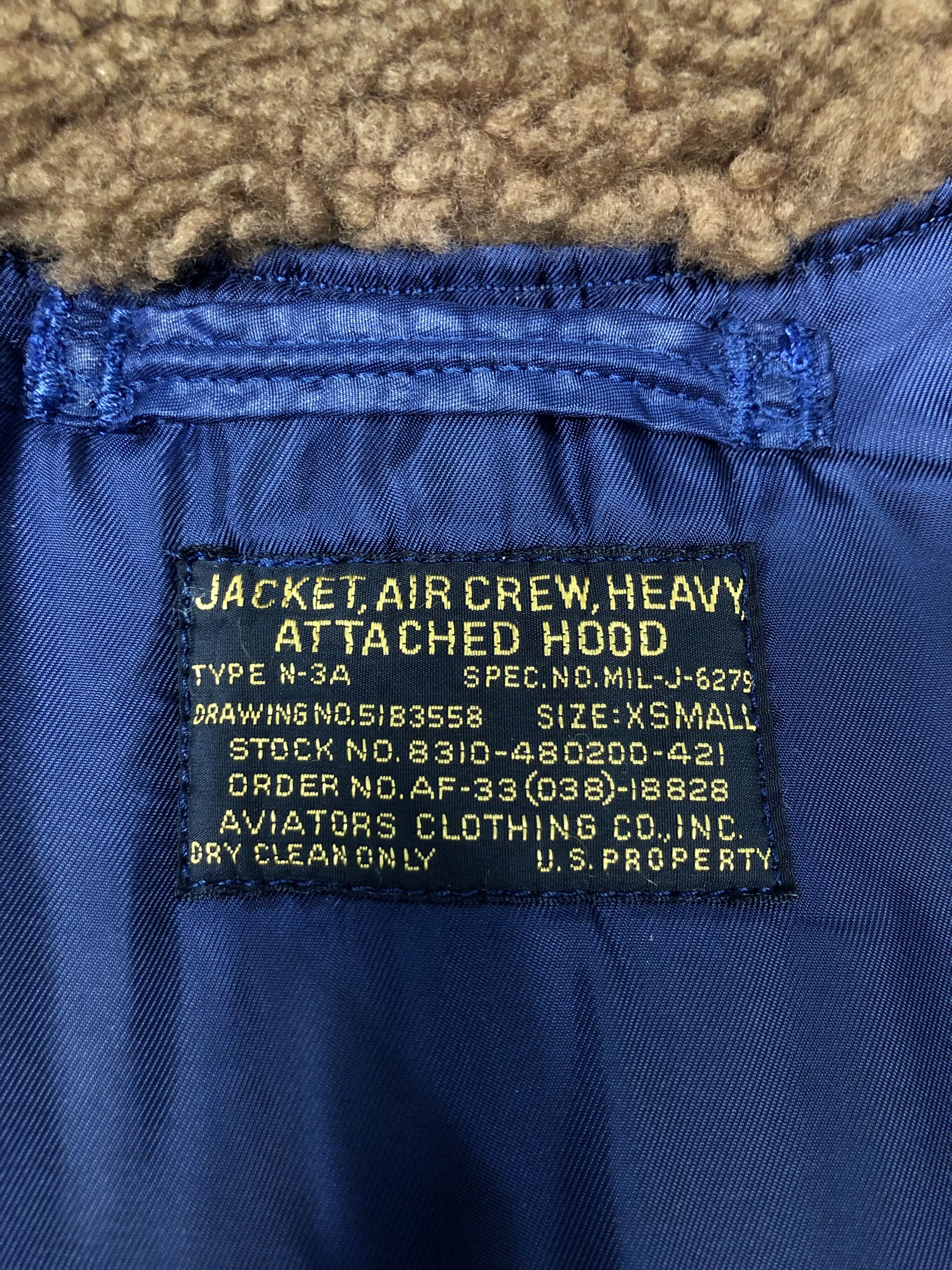 The Real McCoy's The Real McCoy's Type N-3A Hooded Jacket Air Force Size US XS / EU 42 / 0 - 11 Thumbnail