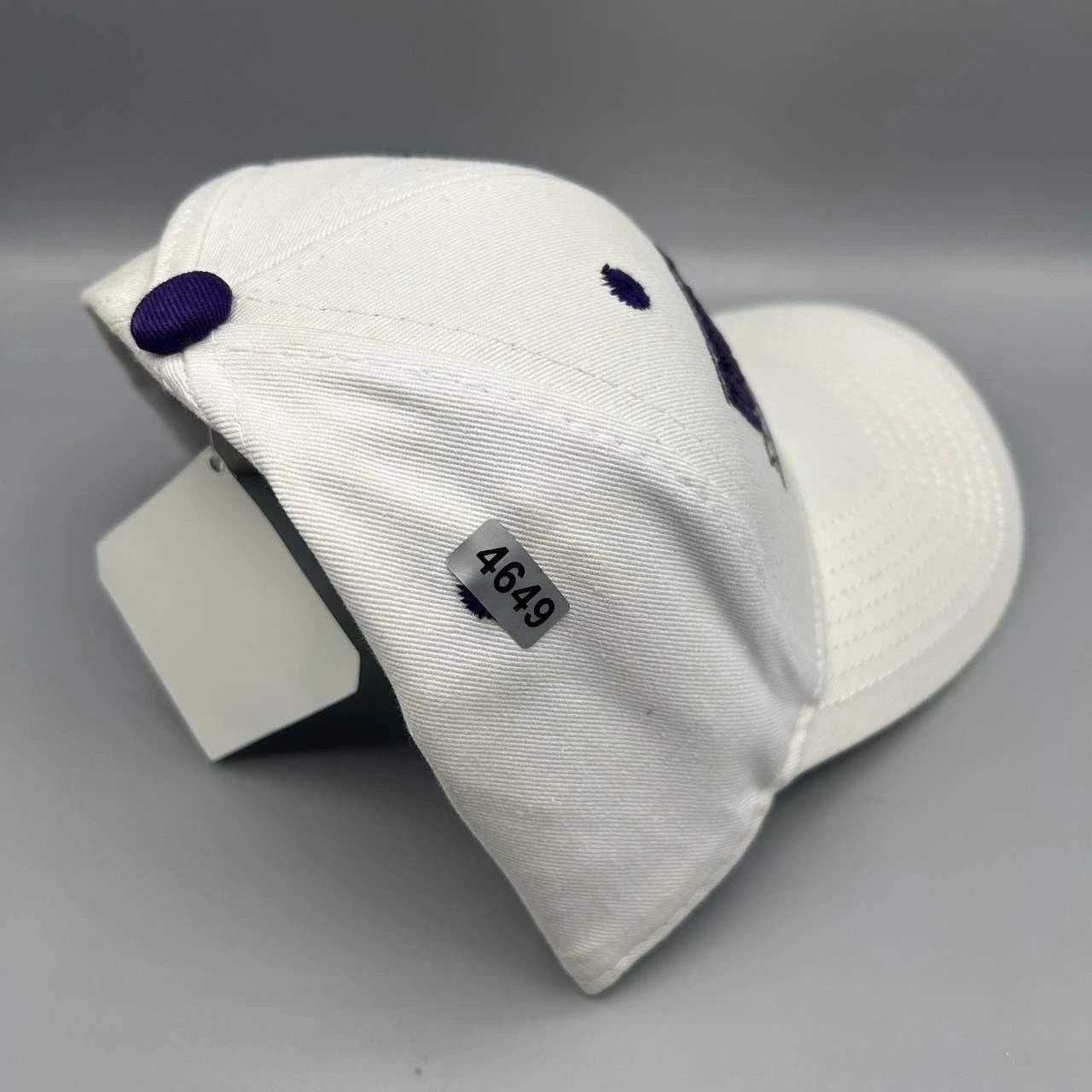 The Game Vintage Kansas State Wildcats Hat Men White NCAA Snap Back Size ONE SIZE - 8 Thumbnail