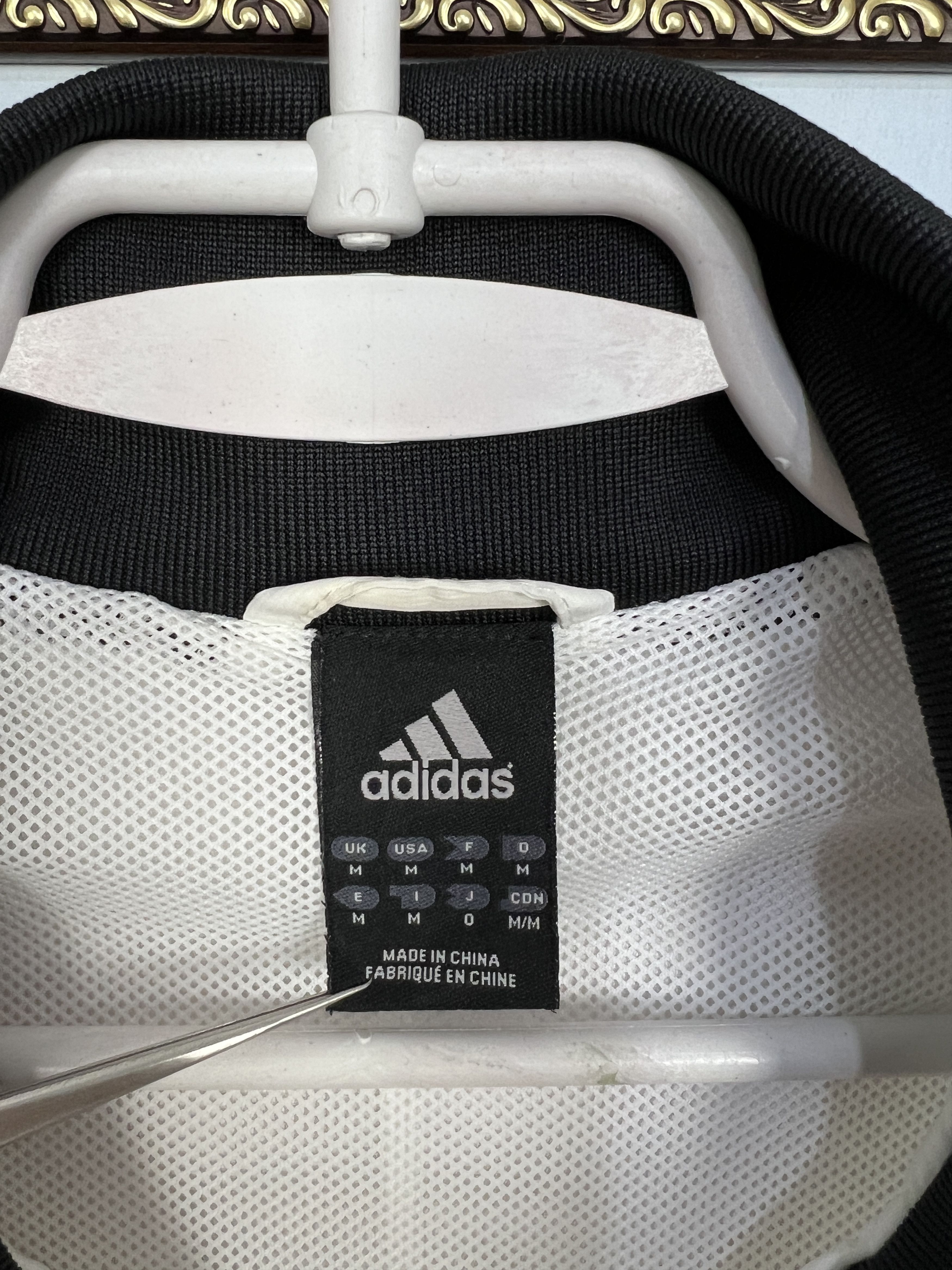 Adidas Vintage Adidas Spain White Football Jacket Soccer Track Top Size US M / EU 48-50 / 2 - 7 Thumbnail
