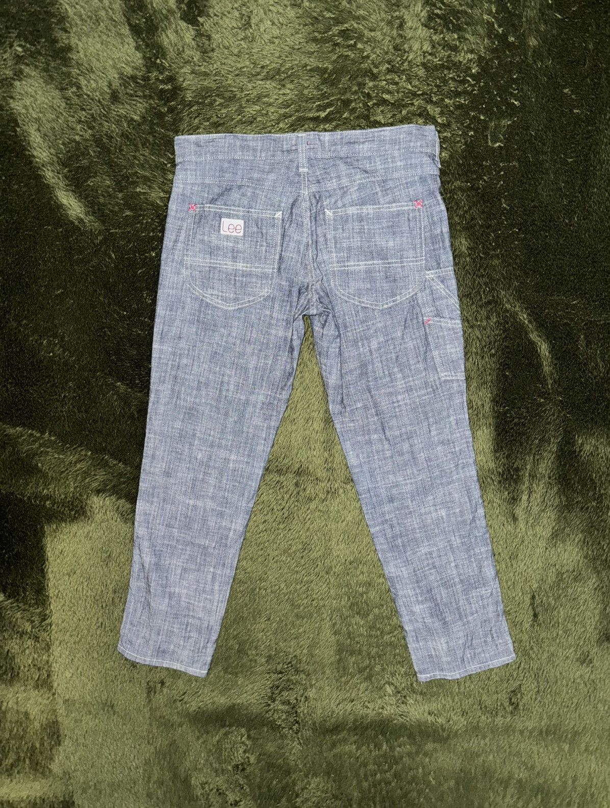 Lee [M] LEE Made in Japan EME Line Chambray Work Pants Size US 30 / EU 46 - 8 Thumbnail