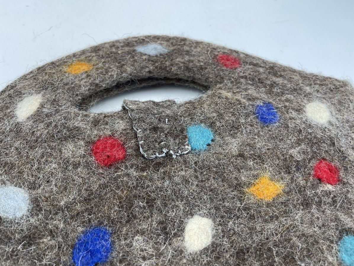 Other custom made wool style handle bag Size ONE SIZE - 4 Thumbnail