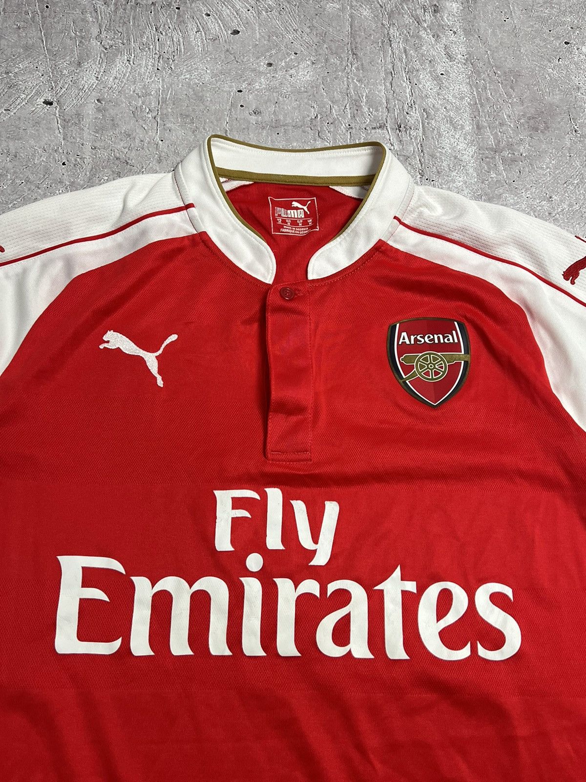 Puma Arsenal Puma 2015/16 Soccer Jersey Size US M / EU 48-50 / 2 - 2 Thumbnail