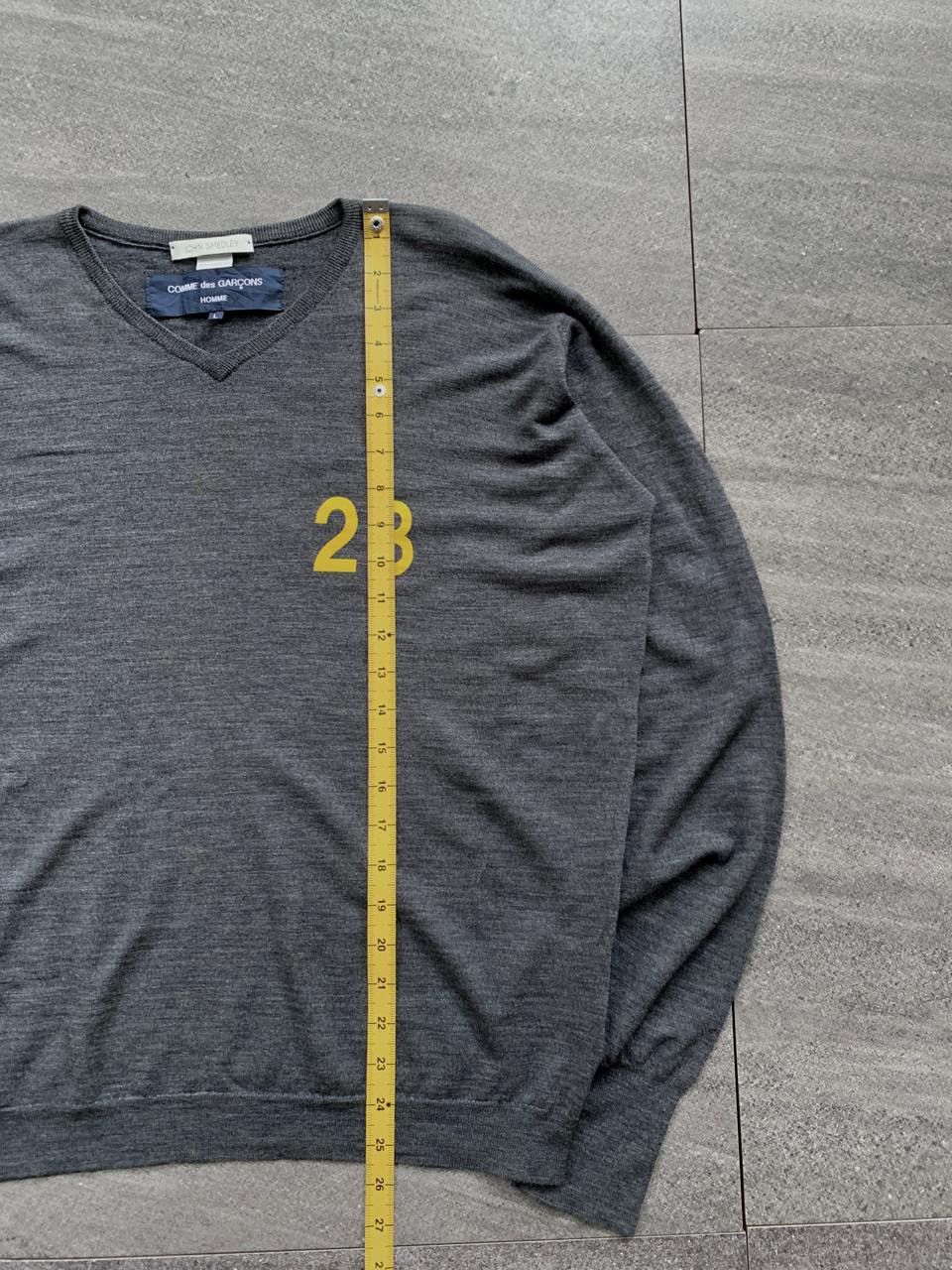 Comme des Garcons Homme FREE TAX! 2000s Wool 23 Sweater Size US L / EU 52-54 / 3 - 15 Thumbnail