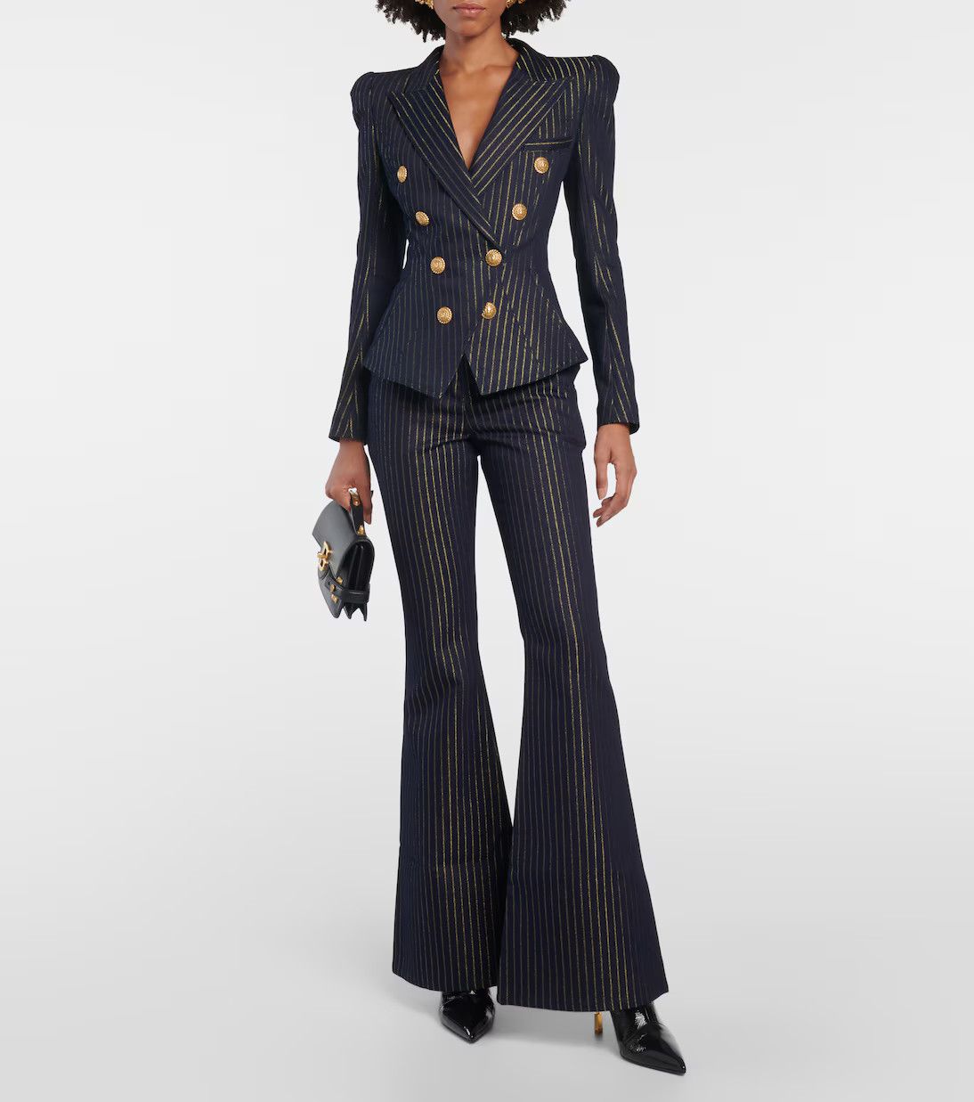 Balmain o1y0625 Denim Pant in Midnight Blue Size 34" / US 12 / IT 48 - 5 Thumbnail
