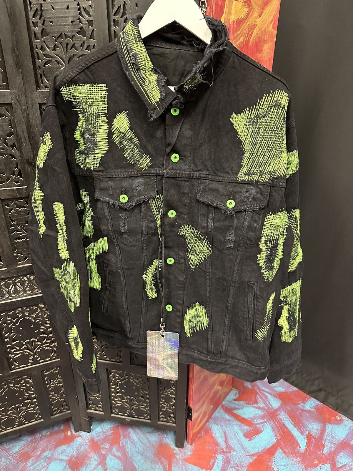 image of Endless Black Jacket, Men's (Size 2XL)