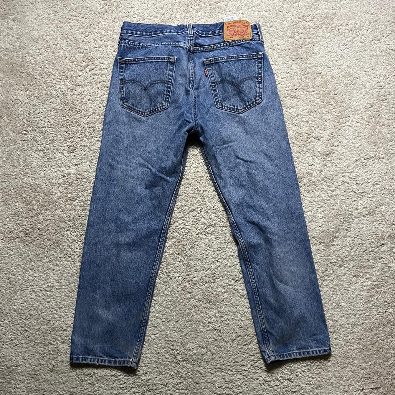Levi's Levi’s 505 Blue Jeans - Size 34x29 Size US 34 / EU 50 - 3 Thumbnail