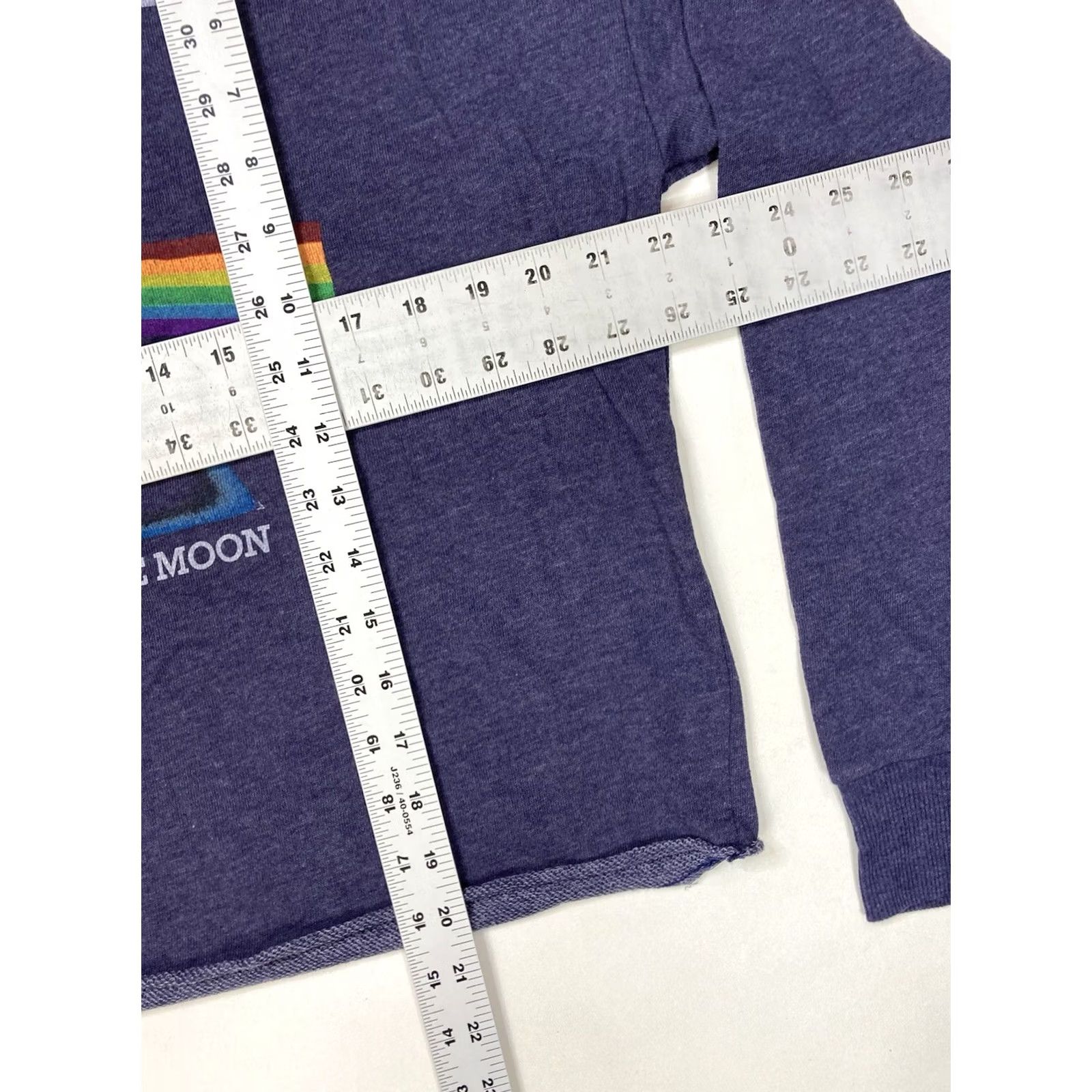 Vintage VINTAGE Pink Floyd Lightweight Crop Crewneck Sweatshirt Women Medium Blue Music Size M / US 6-8 / IT 42-44 - 6 Thumbnail