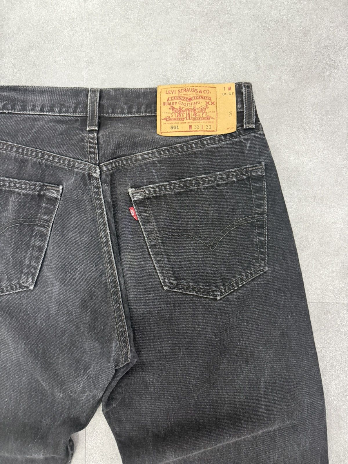 Levi's Vintage Clothing 90’s LEVIS 501 RARE SALVAGE VINTAGE STREETWEAR DENIM PANTS Size US 32 / EU 48 - 5 Thumbnail