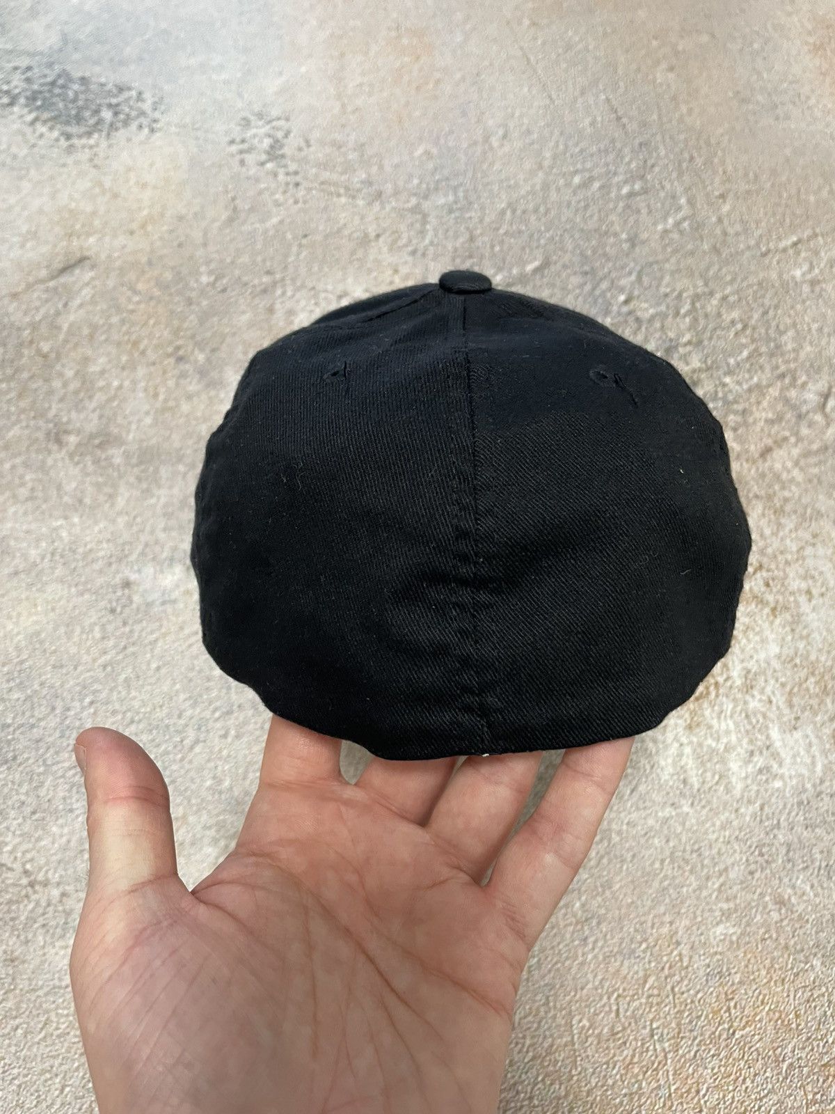 Stussy Vintage Stussy Big Center Logo Black Cap Size ONE SIZE - 6 Thumbnail