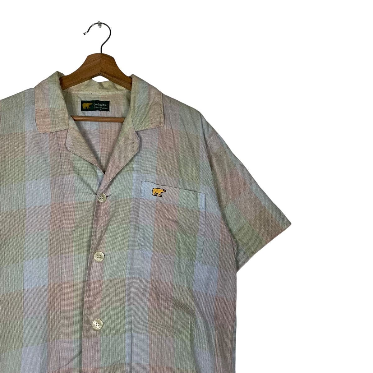 Golden Bear GOLDEN BEAR Jack Nicklaus Checked Button Shirt #1424-C64 Size US M / EU 48-50 / 2 - 5 Thumbnail