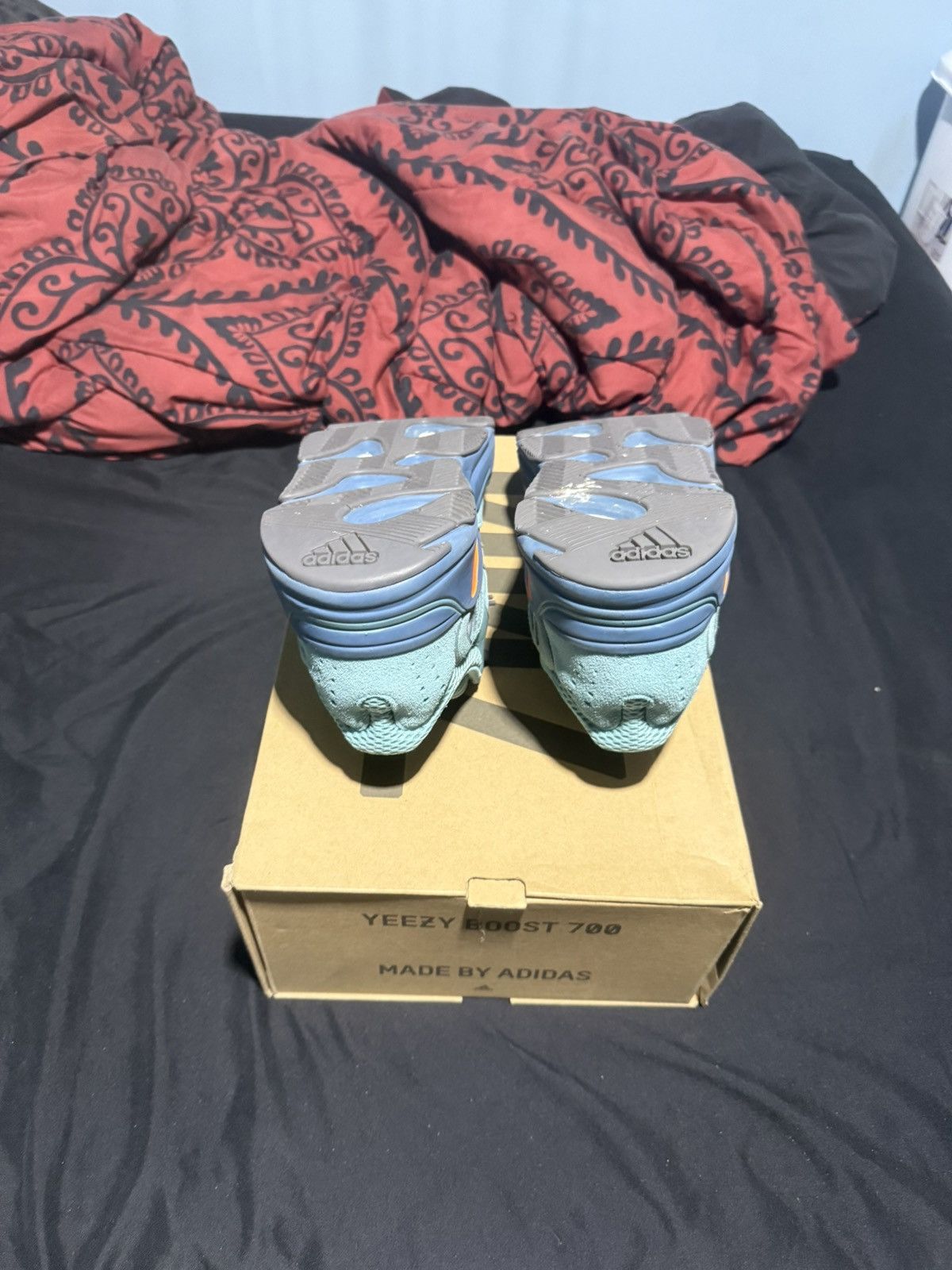 Yeezy yeezy boost 700 faded azure Size US 12.5 / EU 45-46 - 7 Thumbnail