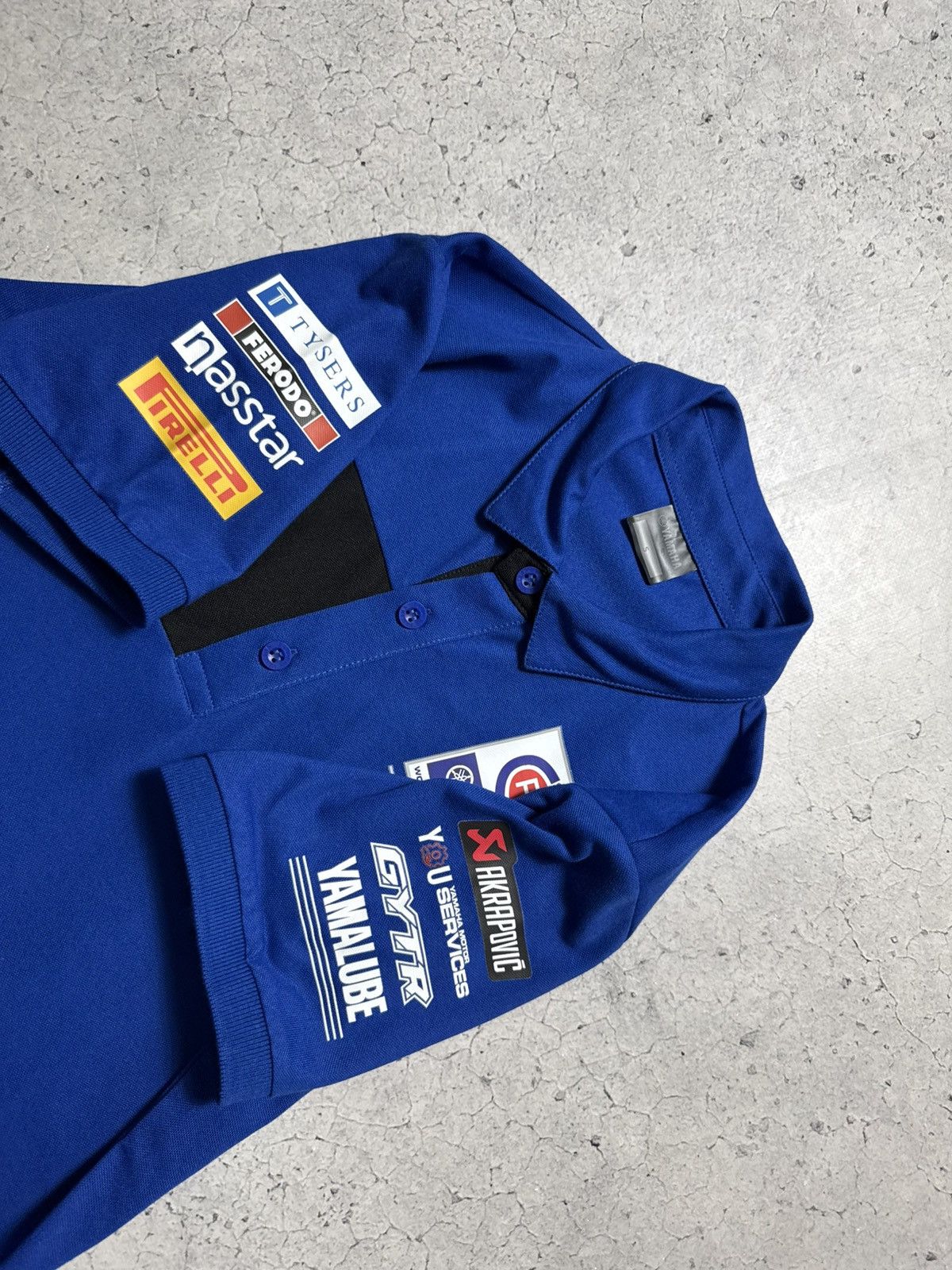 Yamaha Yamaha Racing Polo Shirt Vintage Blue Size S Size US S / EU 44-46 / 1 - 9 Thumbnail
