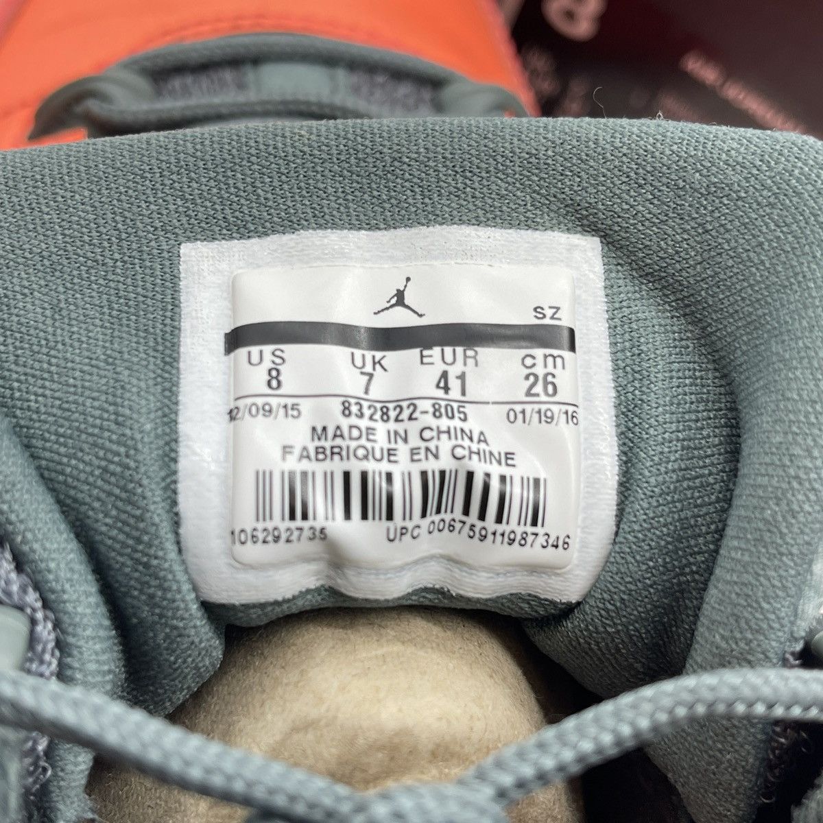 Jordan Brand Air Jordan 9 low bright mango Size US 8 / EU 41 - 8 Thumbnail
