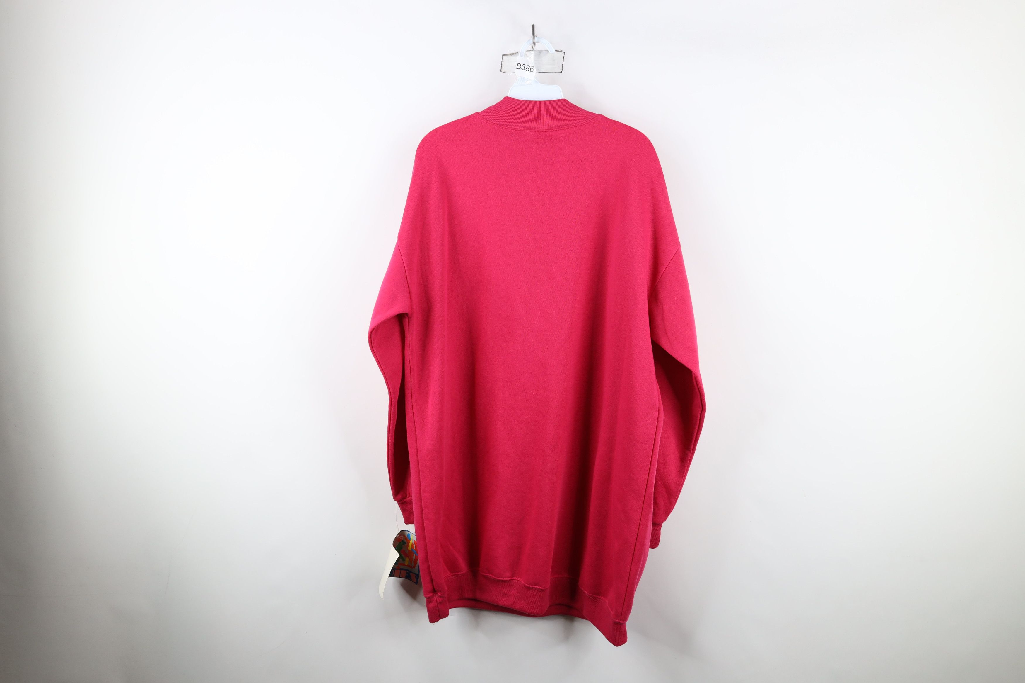 Vintage Deadstock Vintage 90s Streetwear Night Gown Sleep Sweatshirt Size L / US 10 / IT 46 - 9 Thumbnail