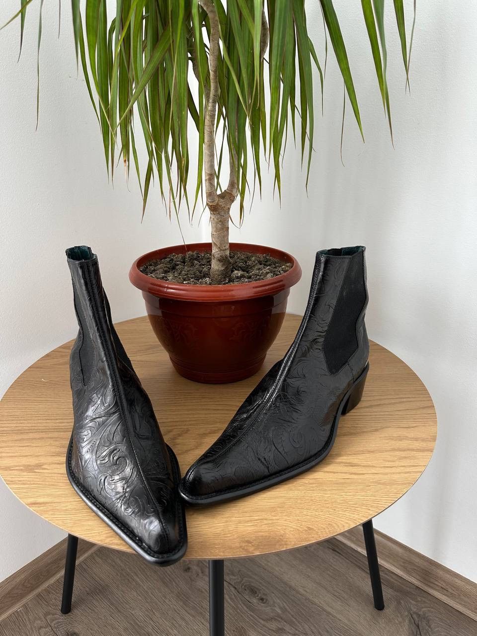 Japanese Brand × Vintage Vintage Japanese Coccinelle Kozak Men’s Black Boots Size US 7 / EU 40 - 6 Thumbnail