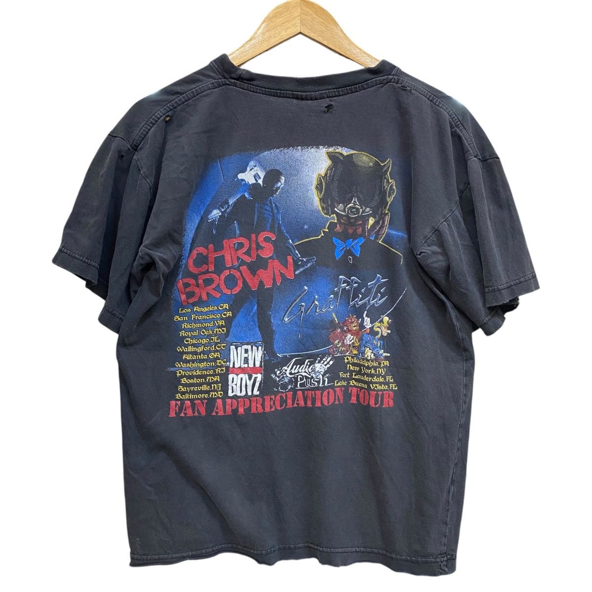 Band Tees × Rap Tees × Vintage 2009 Chris Brown Fan appreciation tour Size US M / EU 48-50 / 2 - 2 Thumbnail