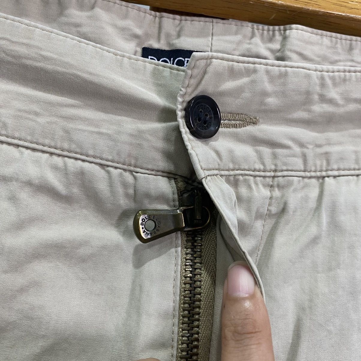 Dolce & Gabbana Vintage Dolce & Gabbana Khaki Cargo Chino Pants - Cream Size US 34 / EU 50 - 11 Thumbnail