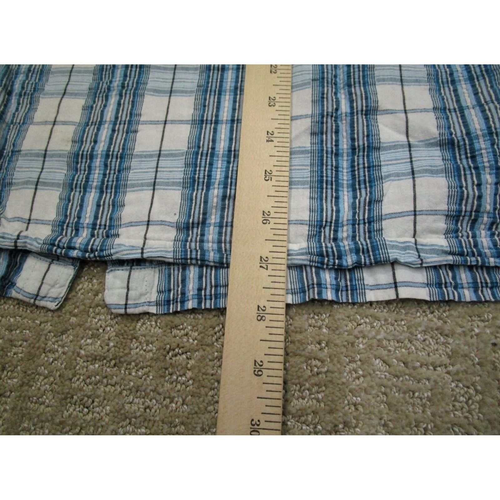 Vintage Kuhl Shirt Men Large Blue Tartan Plaid Short Sleeve Button Up Hiking Fishing Size US L / EU 52-54 / 3 - 6 Thumbnail