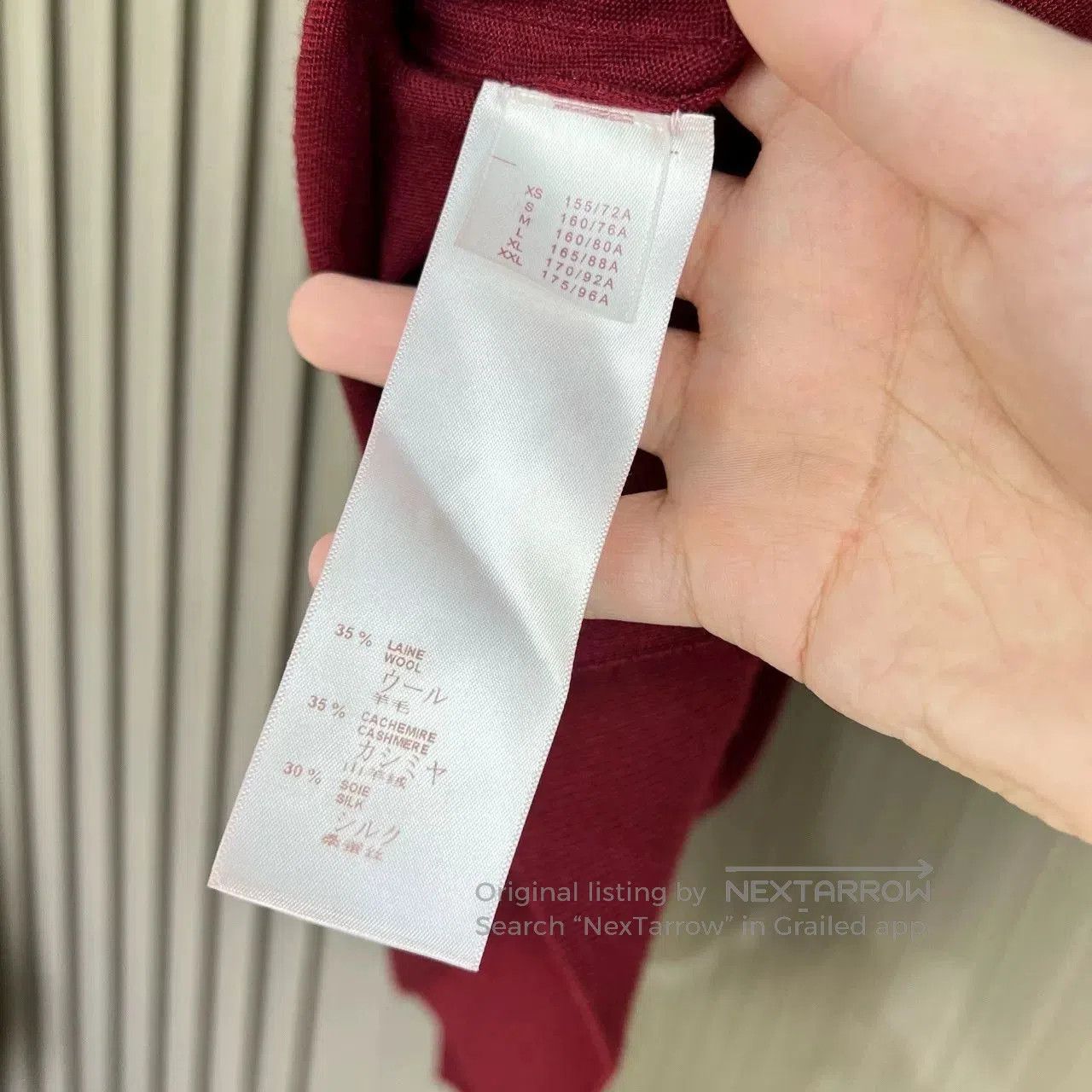 Louis Vuitton louis vuitton logo cashmere knit sweater. Size L / US 10 / IT 46 - 5 Thumbnail