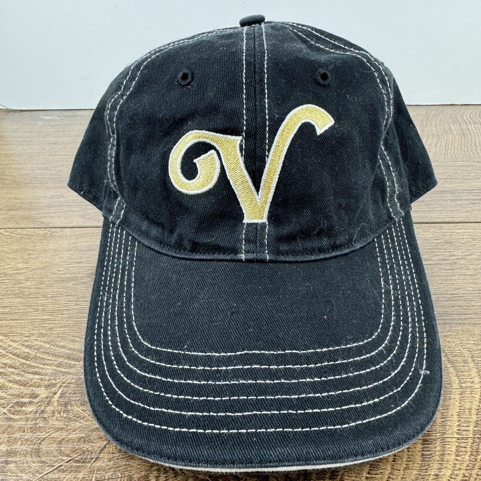 Other Vanderbilt Commodores Black Hat Adjustable Adult Size Hat Ca Size ONE SIZE - 1 Thumbnail