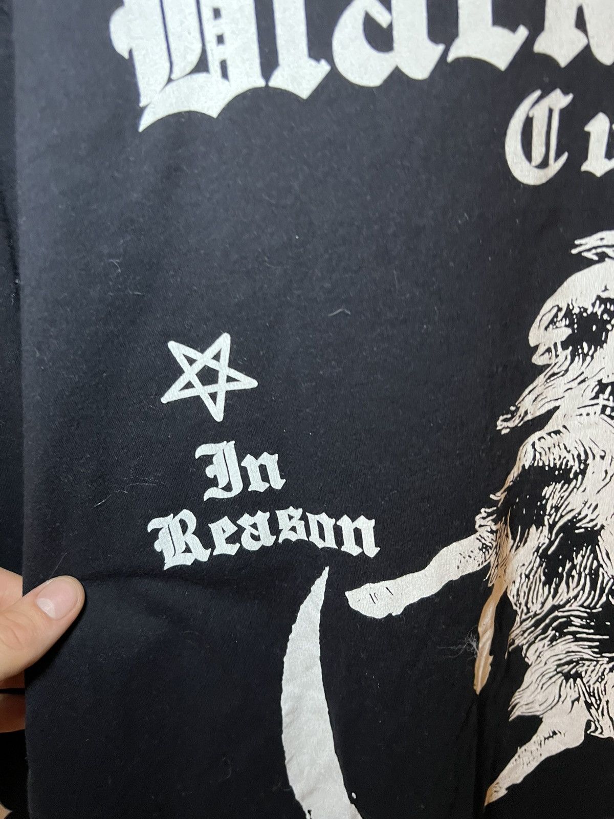 Vintage Vintage Black Craft cult goat moon aop longsleeve shirt Size US XL / EU 56 / 4 - 9 Thumbnail