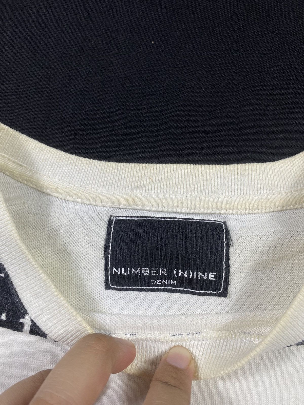 Number (N)ine Japanese Number (N)ine Denim Short Slevee Size US L / EU 52-54 / 3 - 5 Thumbnail