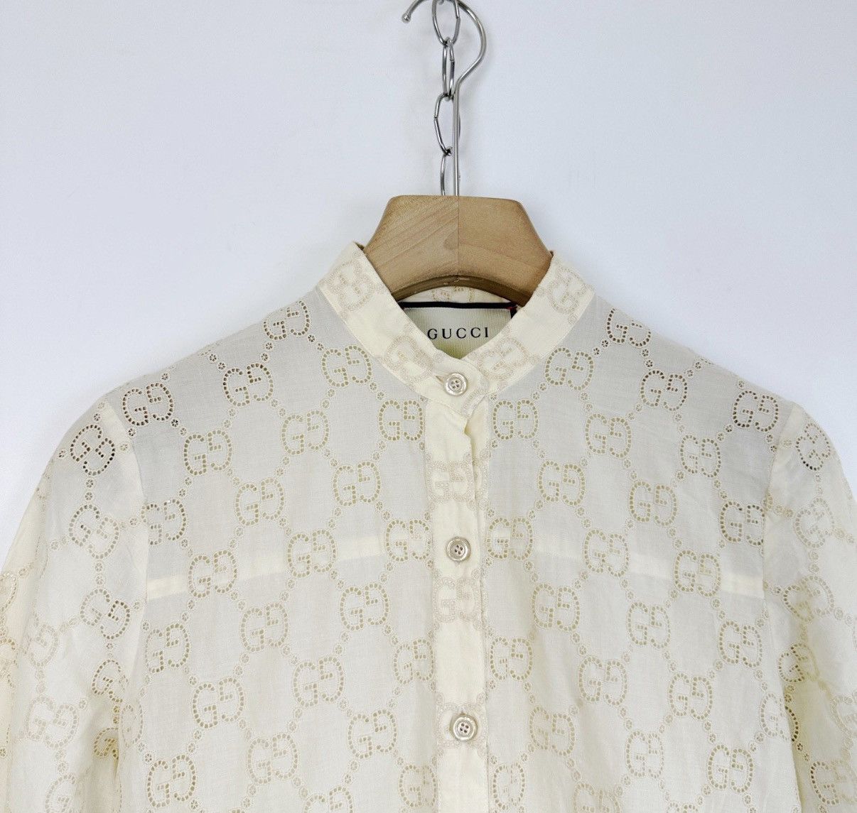 Gucci Gucci Double G Embroidered Logo Dress K12 Size XS / US 0-2 / IT 36-38 - 3 Thumbnail