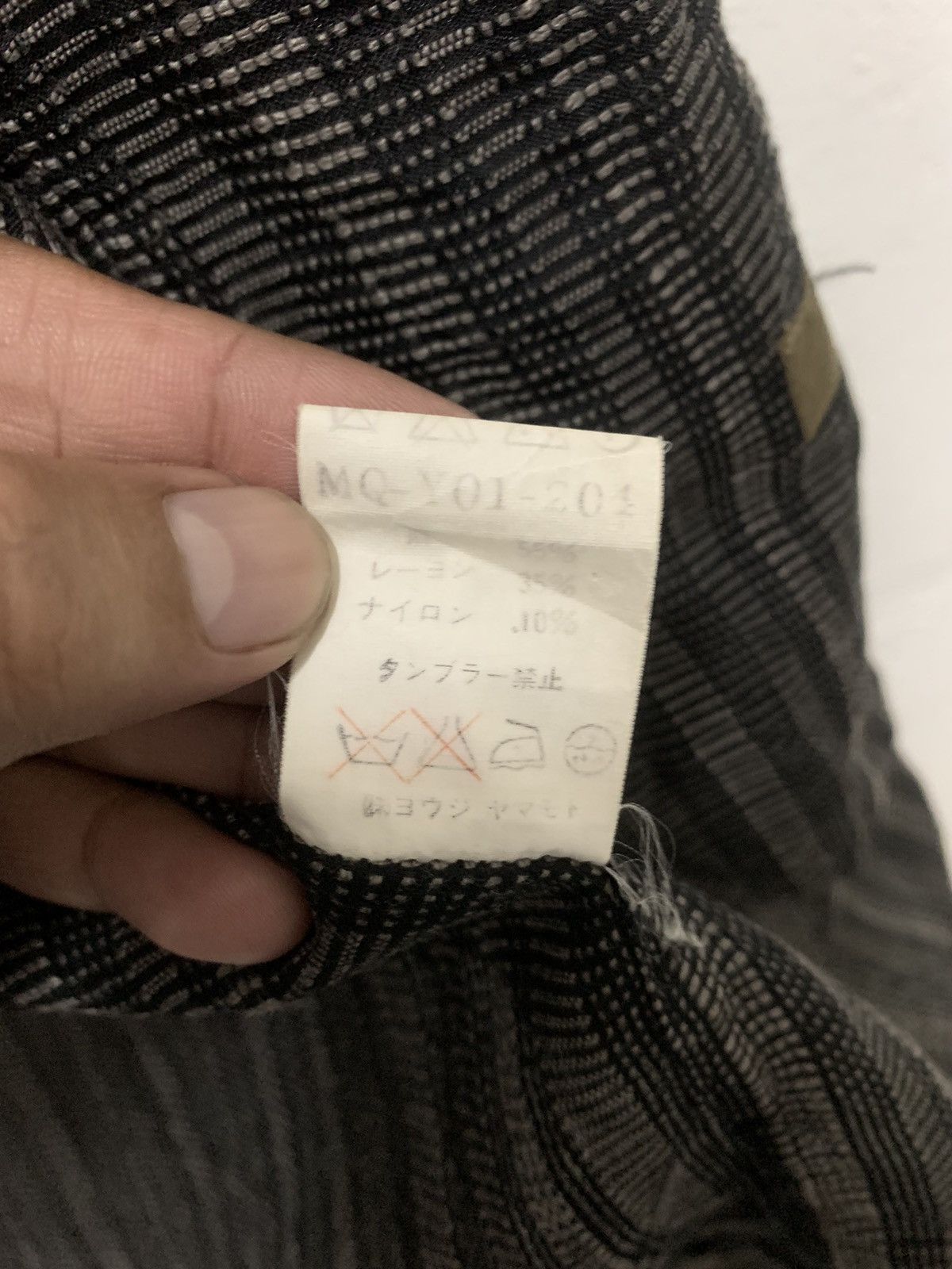 Yohji Yamamoto Yohji Yamamoto Linen Rayon Blend Light Zipper Jacket Size US M / EU 48-50 / 2 - 14 Thumbnail