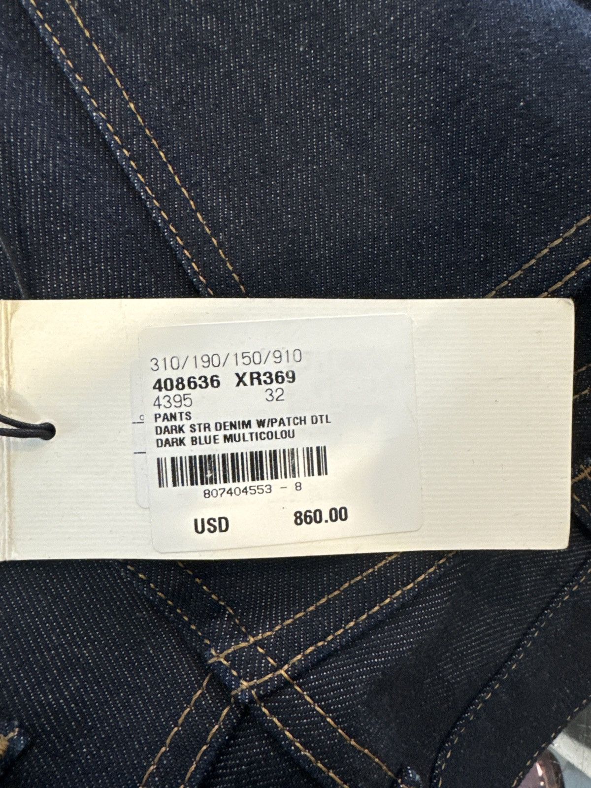 Gucci Dark Straight Denim w/ Patch Size US 32 / EU 48 - 12 Thumbnail