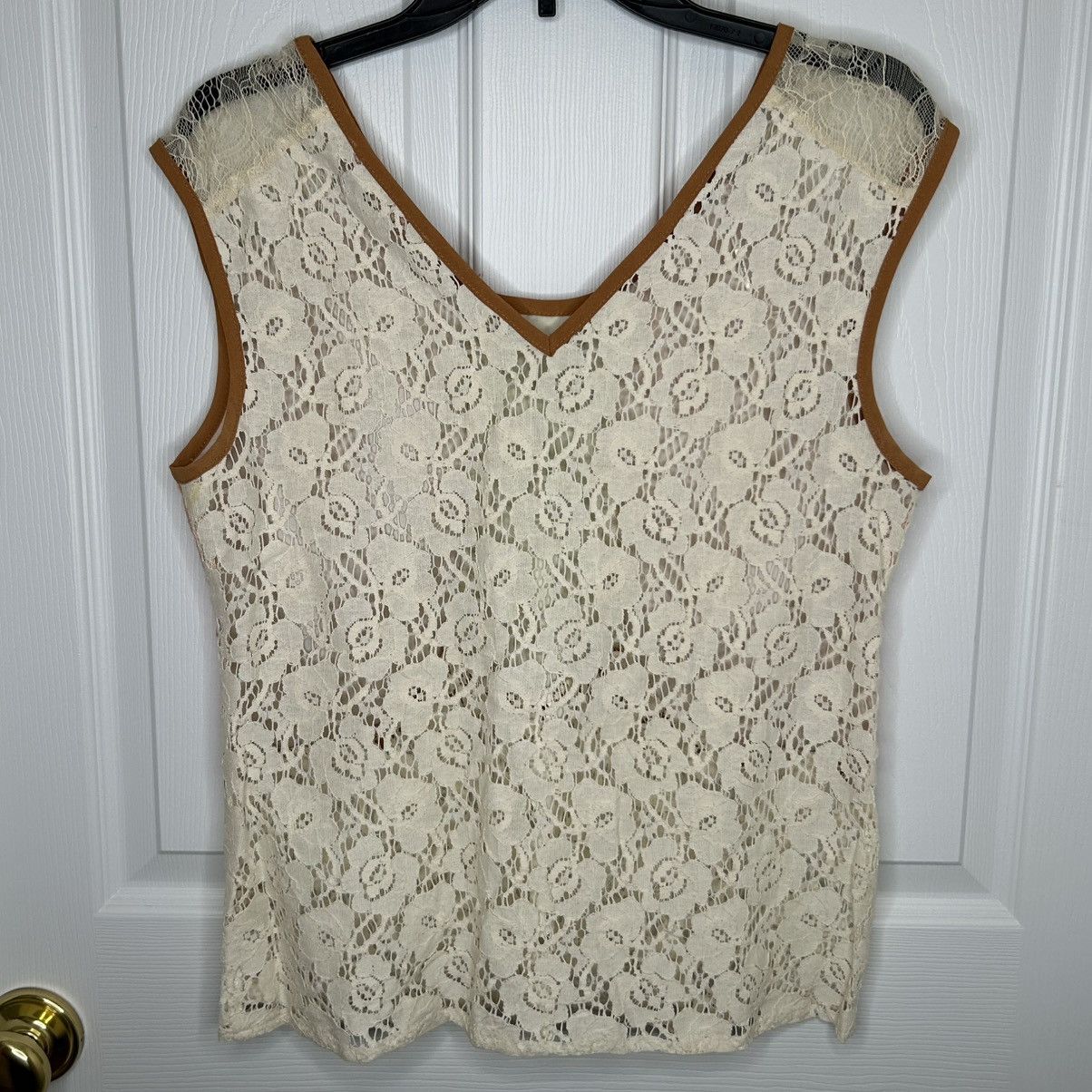 Other Champagne & Strawberry Lace Tank Size M Size M / US 6-8 / IT 42-44 - 3 Thumbnail