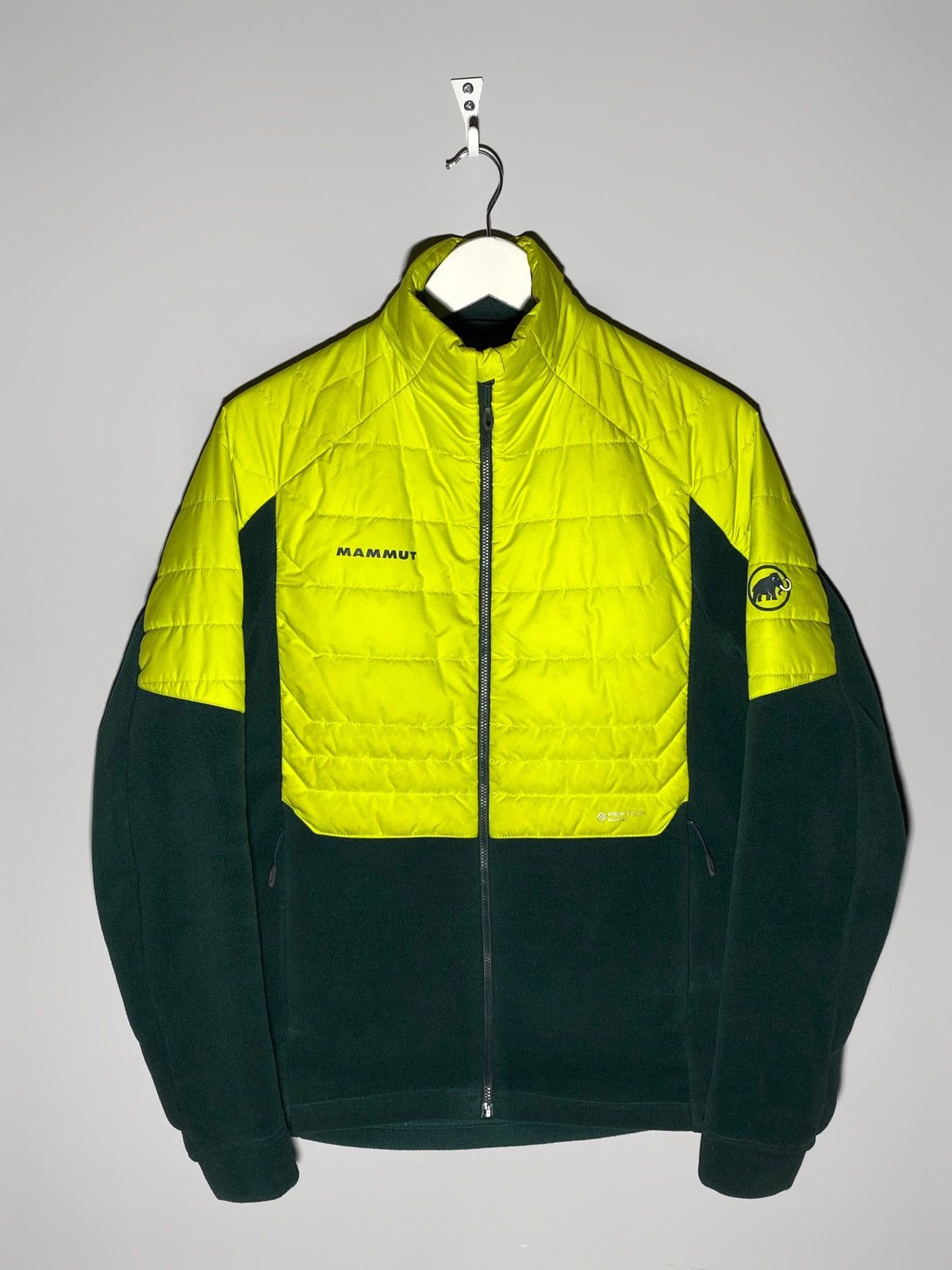 image of Mammut Innominata Ml Hybrid Jacket Men’S in Green, Men's (Size Small)