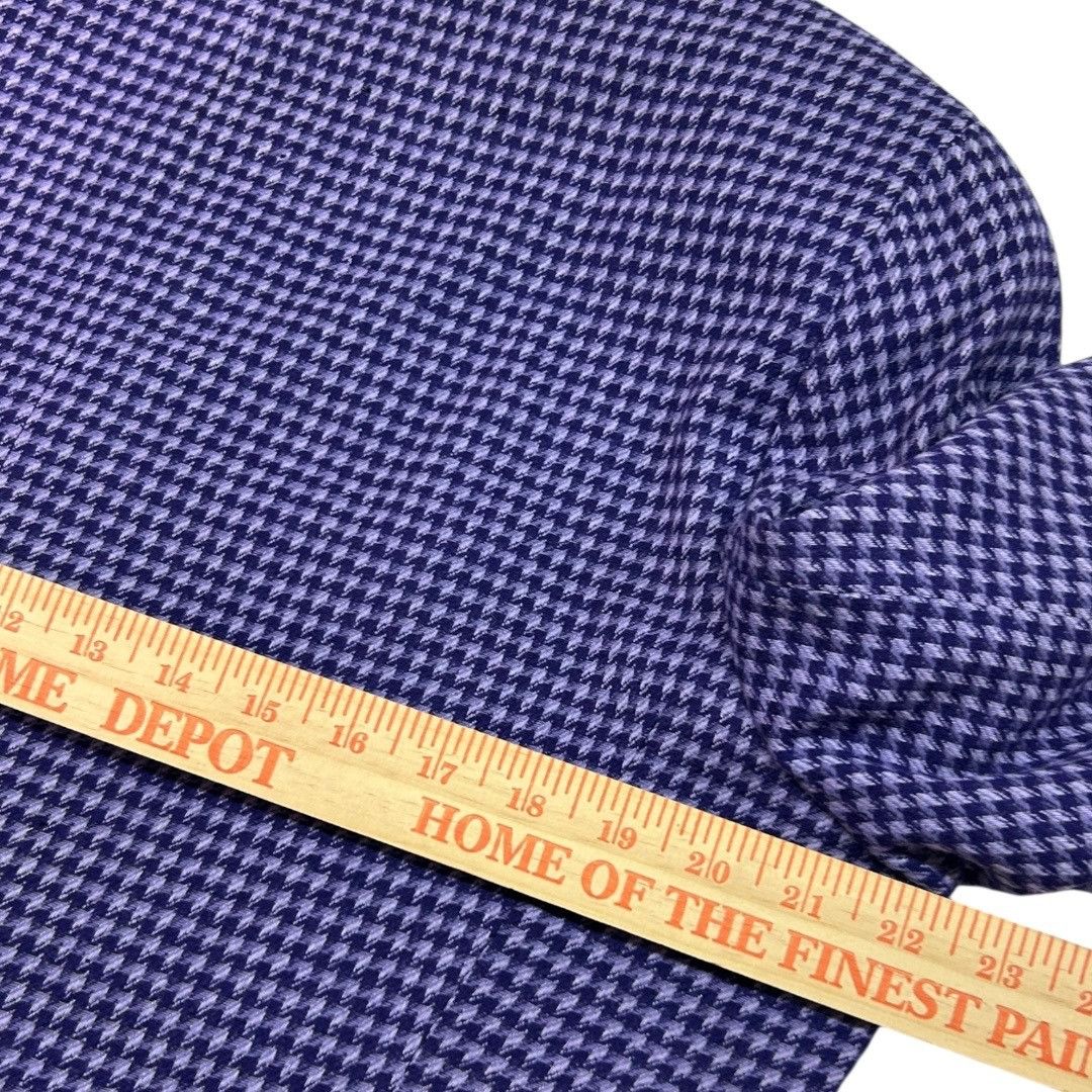 Pendleton Vintage Pendleton Purple Houndstooth Wool Blazer Jacket - Wo Size XXL / US 16-18 / IT 52-54 - 4 Thumbnail