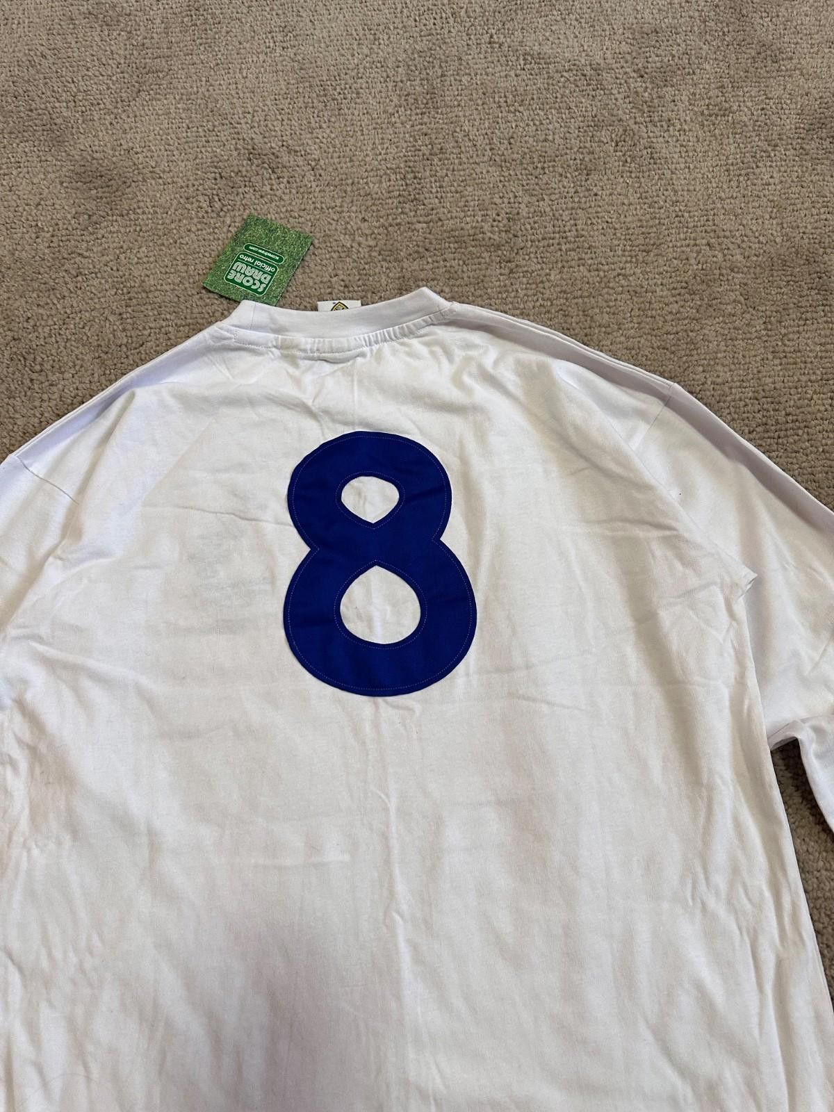 Designer Leeds United 1972 FA Cup Final No 8 Retro Shirt Size US XL / EU 56 / 4 - 8 Thumbnail