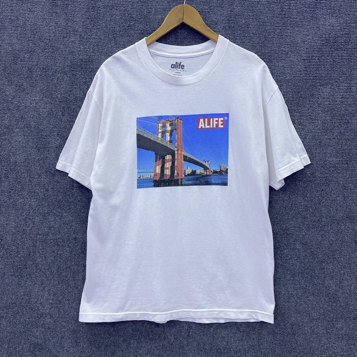 Alife × Vintage Alife Golden Gate Bridge White Tshirt Size US L / EU 52-54 / 3 - 1 Thumbnail