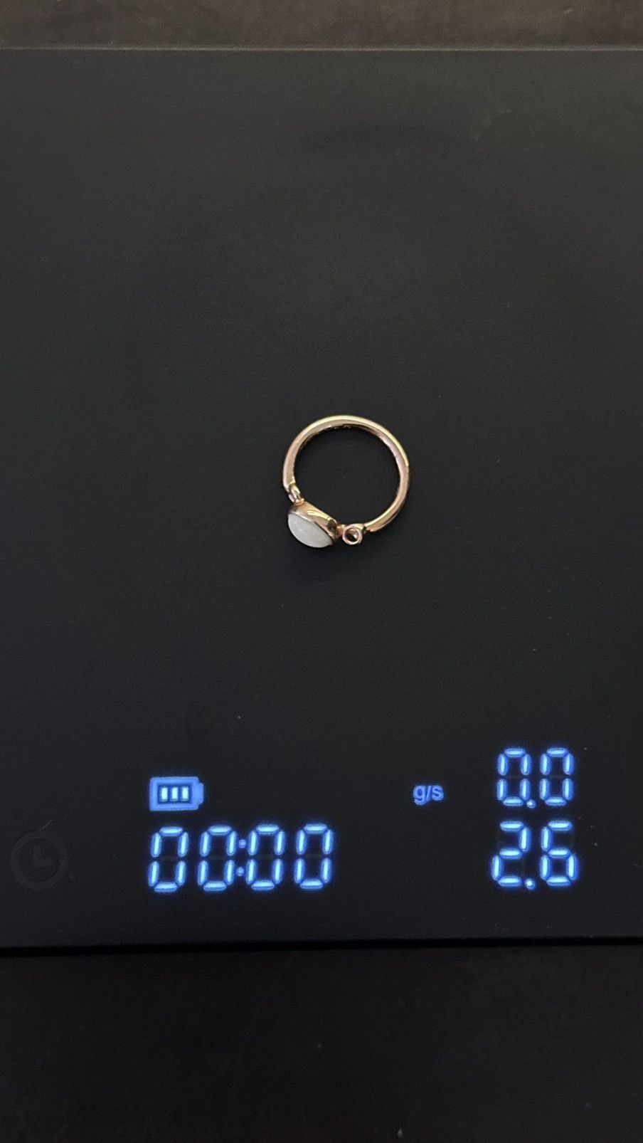 Other Di Modolo White Agate Ring Silver plated 18k Rose Gold 6.5 Size ONE SIZE - 14 Thumbnail