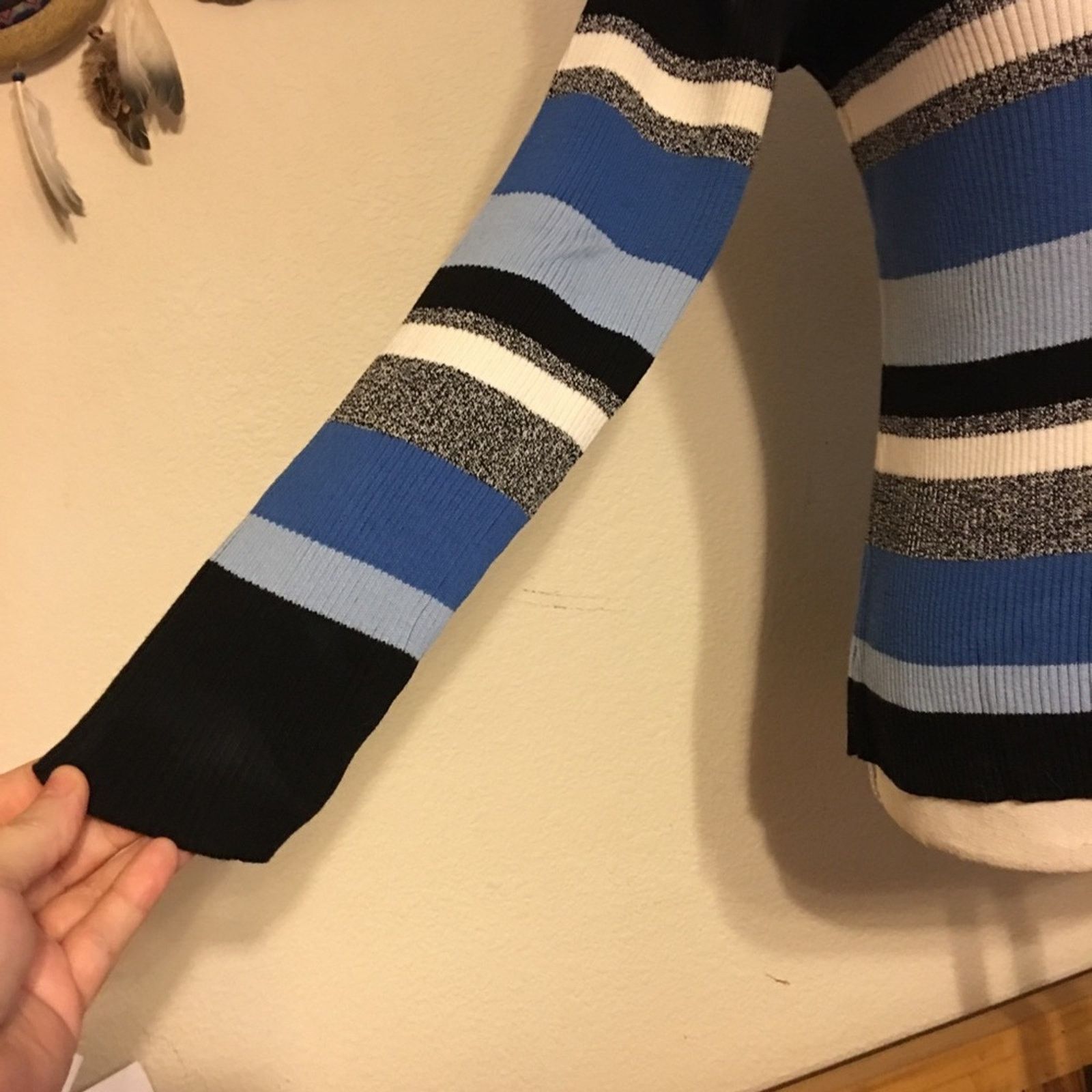 Other Villager by Liz Claiborne striped sweater Size S / US 4 / IT 40 - 3 Thumbnail