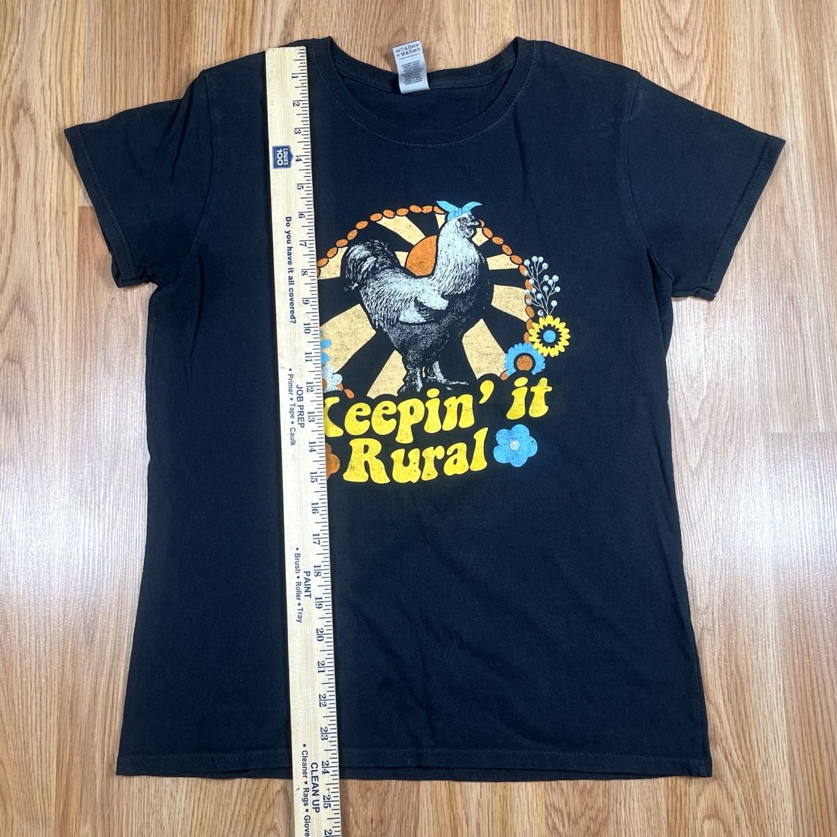 Gildan Gildan Graphics T-Shirt Mens M Medium Black CrewNeck Short Sleeve Heavy Cotton Size US M / EU 48-50 / 2 - 3 Thumbnail