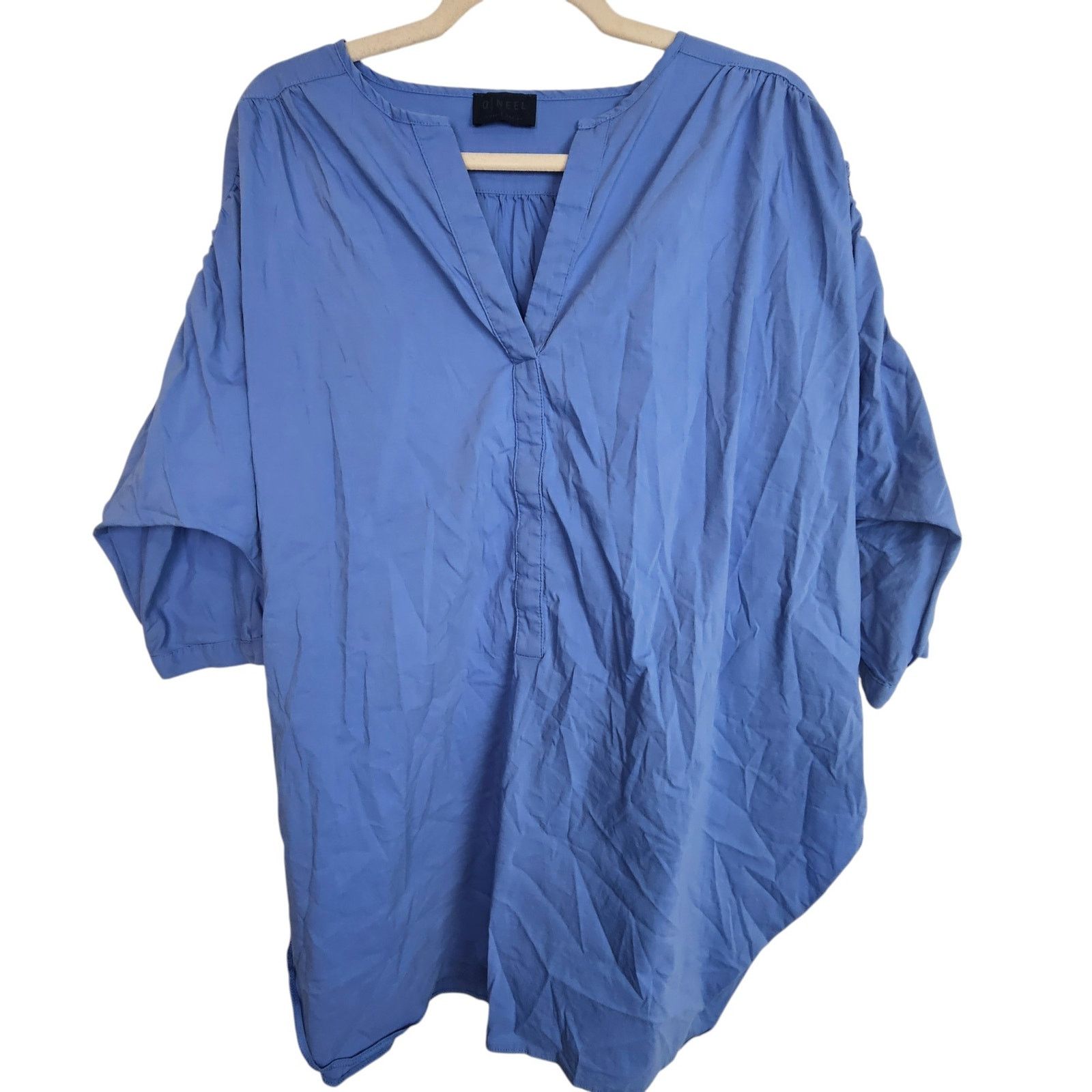 Quest Q Neel Womens Tunic Size 10 Minimalist Lagenlook Oversized Size L / US 10 / IT 46 - 1 Thumbnail