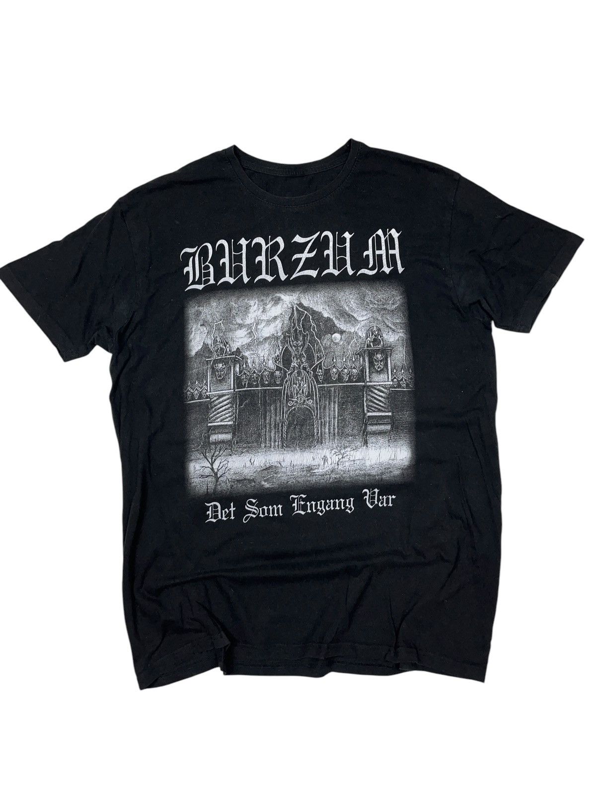 Band Tees Vintage 00s Burzum Det som engang var T-shirt Size US XXL / EU 58 / 5 - 1 Thumbnail