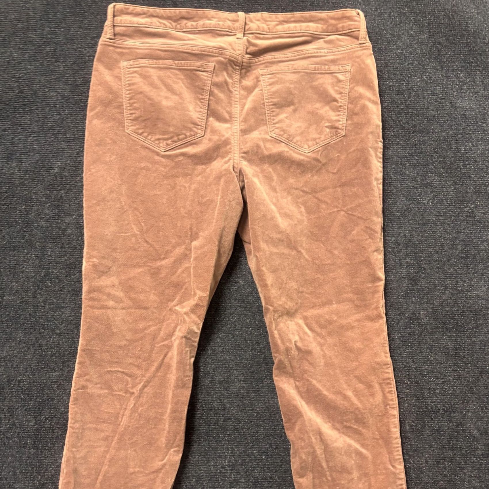 Old Navy Old Navy Rockstar Jeans Womens 14 Pink Mid Rise Skinny Stretch Corduroy Pants Size 36" / US 14 / IT 50 - 5 Thumbnail