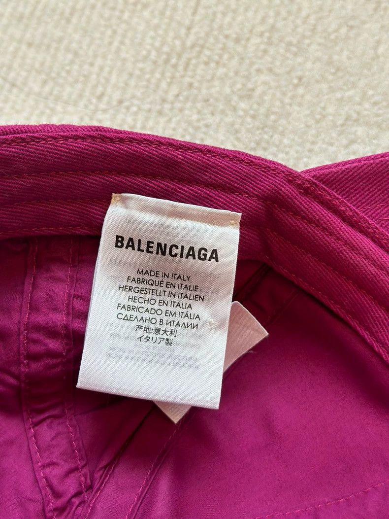 Balenciaga Balenciaga Old embroidered logo baseball cap in dragon frui Size ONE SIZE - 4 Thumbnail