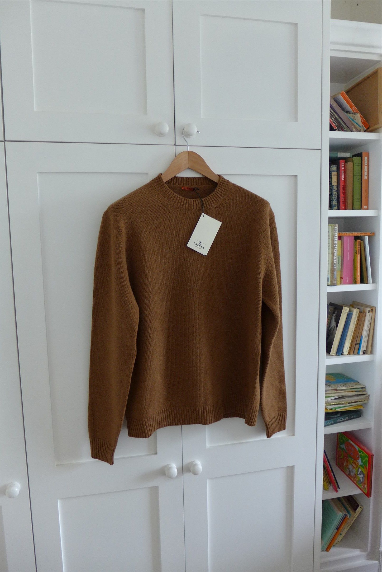 Barena Barena Ato Fiorin Sweater Knit - Brown Wool Size US L / EU 52-54 / 3 - 1 Thumbnail