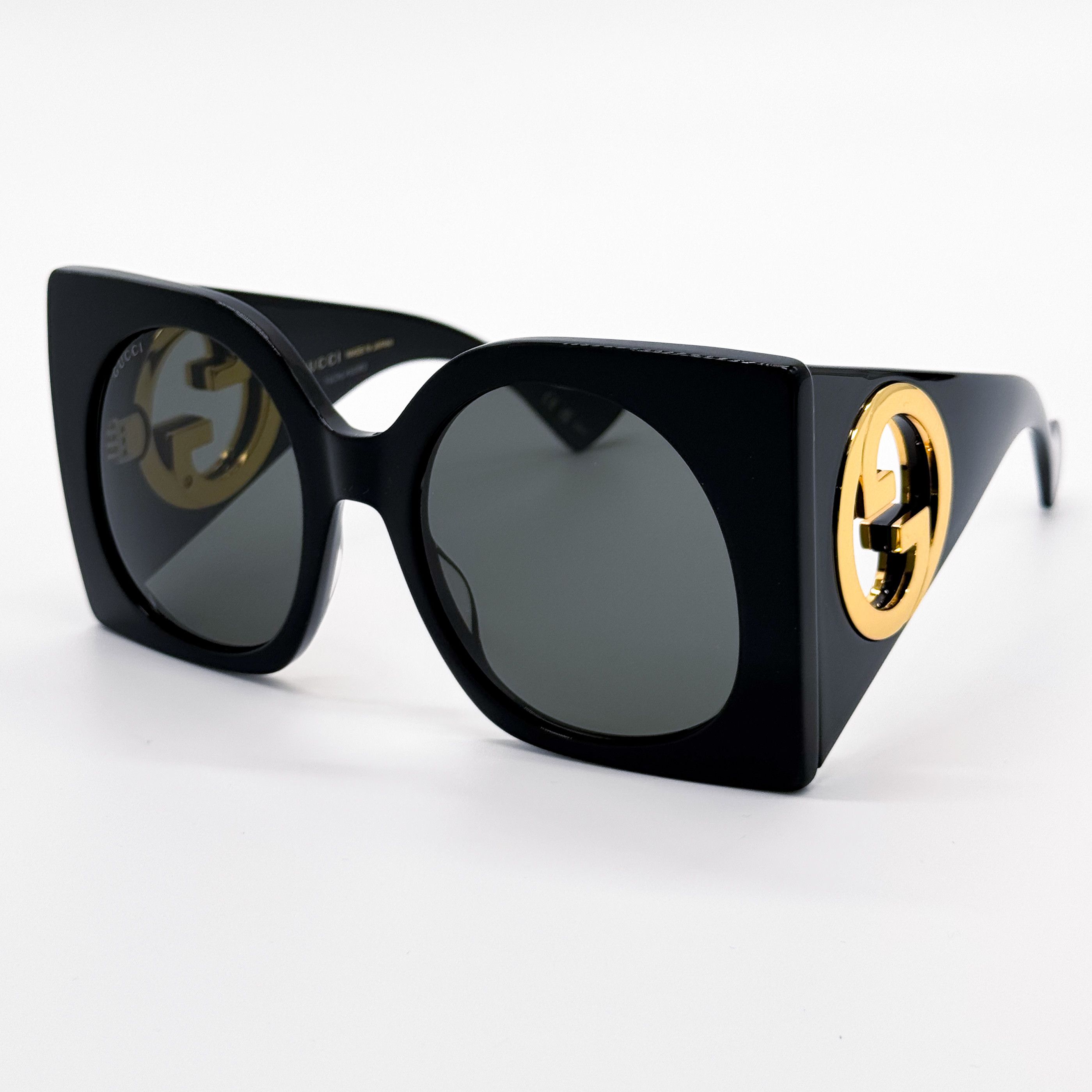 Gucci NEW GUCCI SUNGLASSES GUCCI GG1254S 001 BUTTERFLY EYEWEAR Size ONE SIZE - 3 Thumbnail