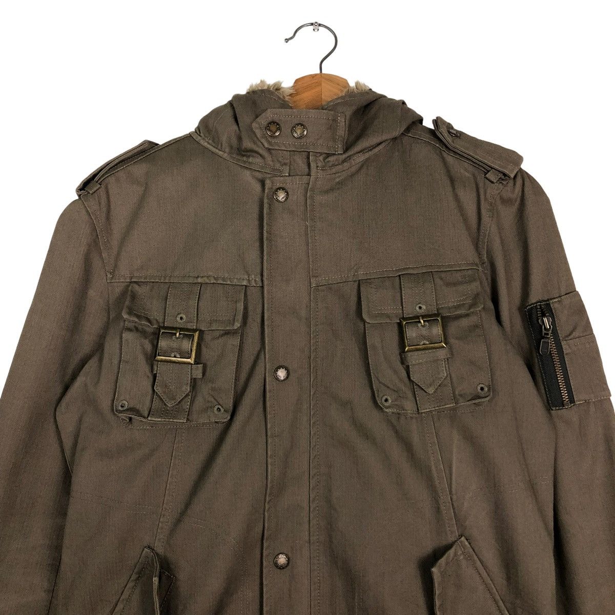 Japanese Brand 🔥Vintage Military Parka Jacket Fish Tail Klein Plus Homme Size US M / EU 48-50 / 2 - 3 Thumbnail