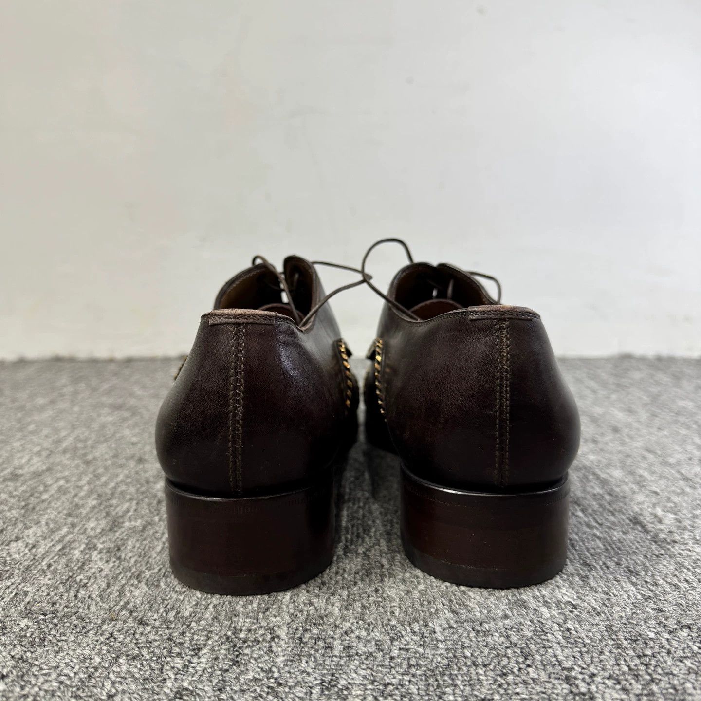 Christian Louboutin Christian Louboutin chain leather shoes 95 new 40.5 Size US 7.5 / EU 40-41 - 3 Thumbnail