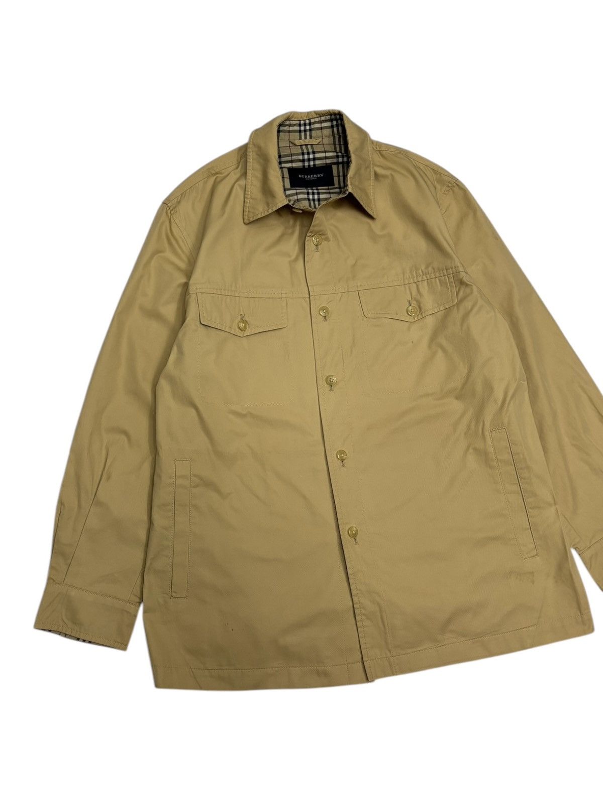 Burberry Vintage Burberry London Check Lightweight Jacket Size US L / EU 52-54 / 3 - 8 Thumbnail