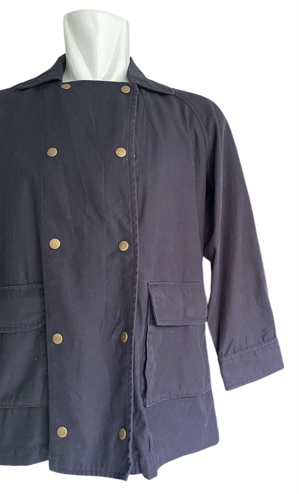 If Only Was True E HYPHEN World Gallery Double Breasted Jacket Size US M / EU 48-50 / 2 - 4 Thumbnail