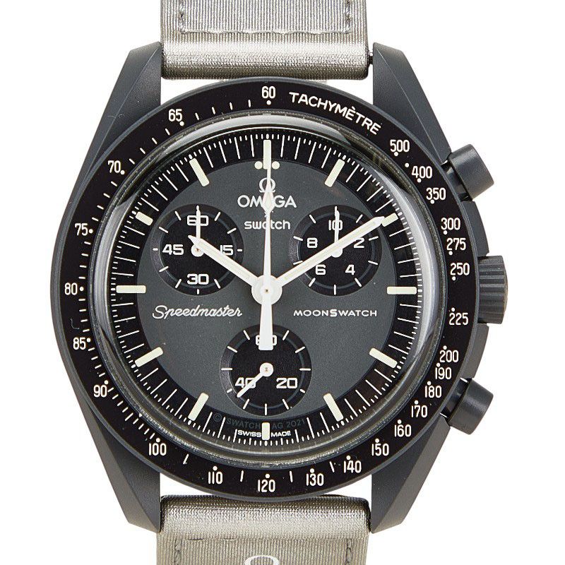 Omega Omega Omega Speedmaster MoonSwatch MISSION TO MERCURY Ceramic Ceramic Quartz SO33A100 Size ONE SIZE - 1 Thumbnail