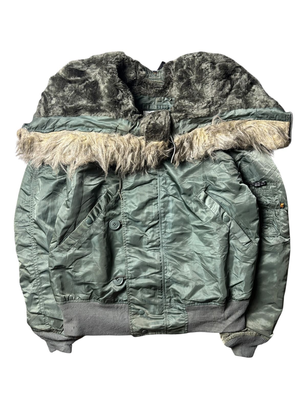 Alpha Industries × Vintage Alpha Industries N2b Faux Fur Attached